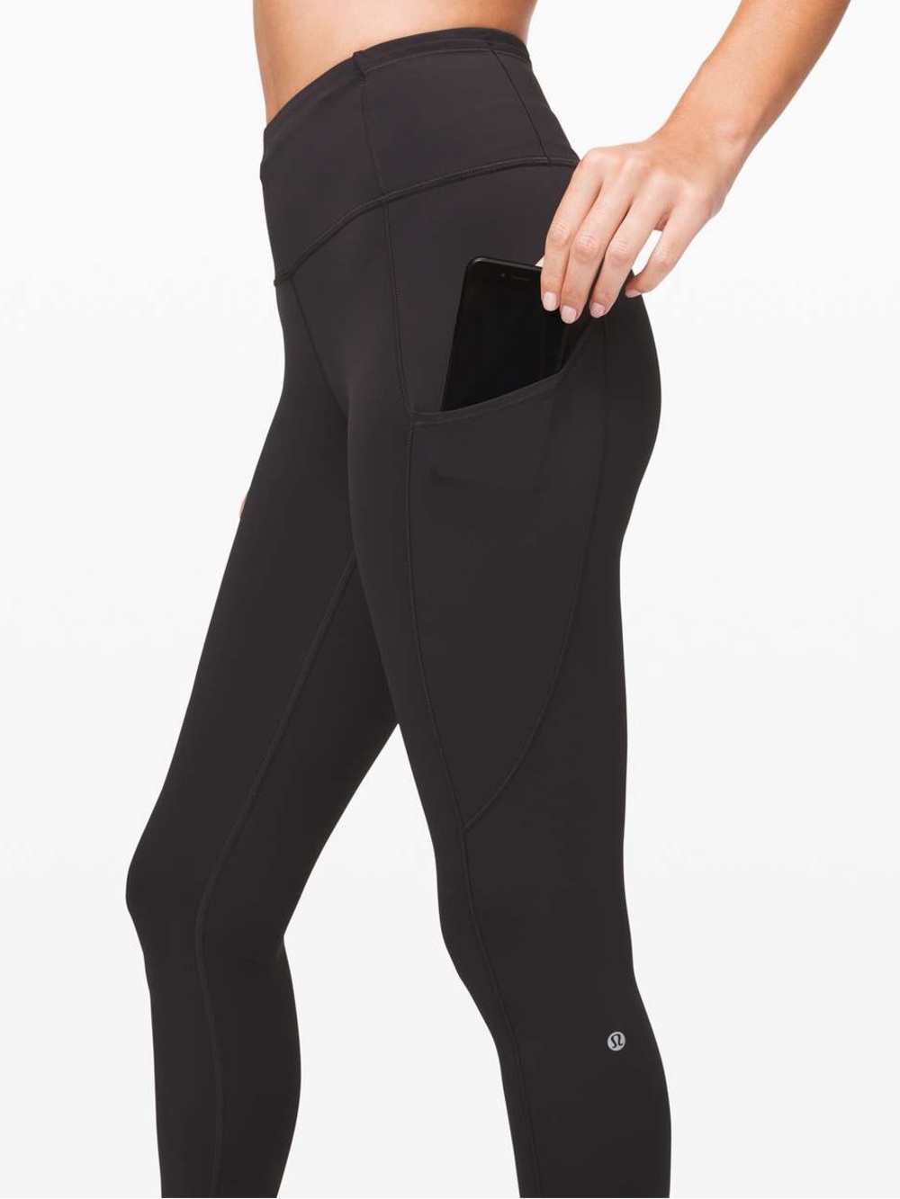 Lululemon Fast and Free Tight II 25” Leggings Non-Reflective Nulux Black